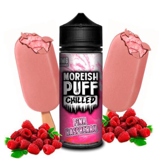 Moreish Puff CHILLED PINK RASPBERRY 100ml - Liquidos Moreish Puff