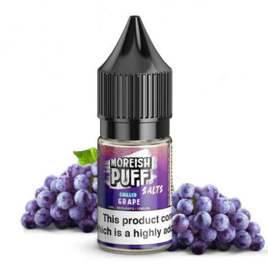 MOREISH PUFF SALT - Grape Chilled 10 ml