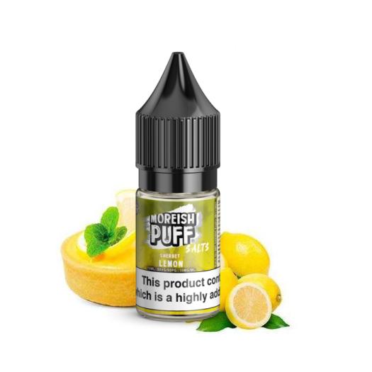 MOREISH PUFF SALT - Lemon Sherbet 10 ml - 10mg y 20mg - Líquido con SALES DE NICOTINA