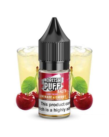 MOREISH PUFF SALT - Lemonade and Cherry 10 ml - 10mg y 20mg - Líquido con SALES DE NICOTINA