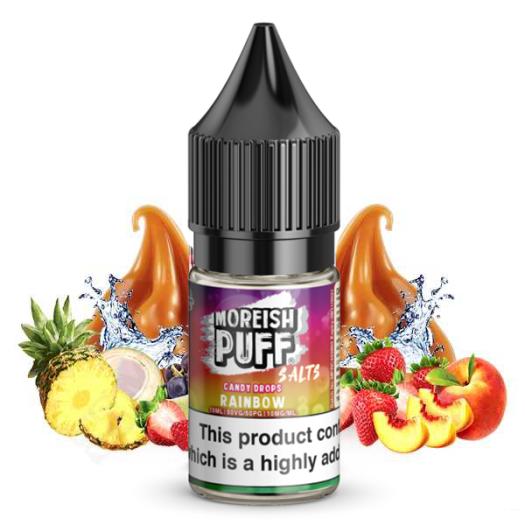 MOREISH PUFF SALT - Rainbow Candy Drops 10 ml
