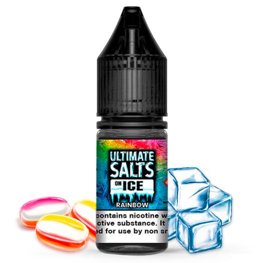 MOREISH PUFF SALT - Rainbow ON ICE 10 ml - 20mg - Sais de Nicotina