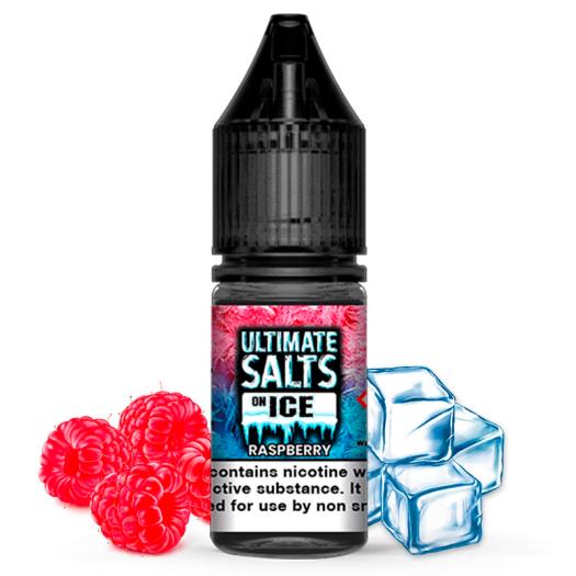 MOREISH PUFF SALT - Raspberry ON ICE 10 ml - 20mg - Sais de Nicotina