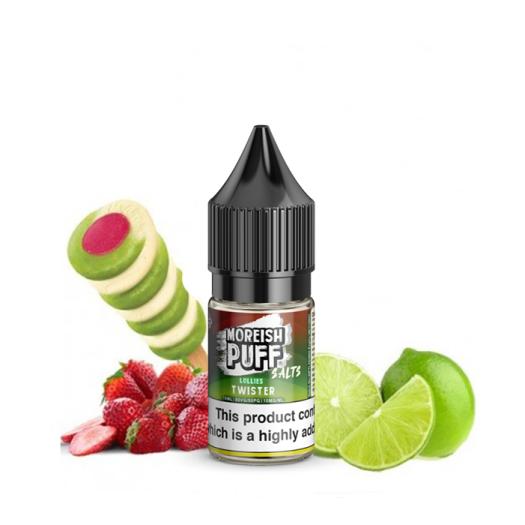 MOREISH PUFF SALT - Twister 10 ml - 10mg y 20mg - Líquido con SALES DE NICOTINA