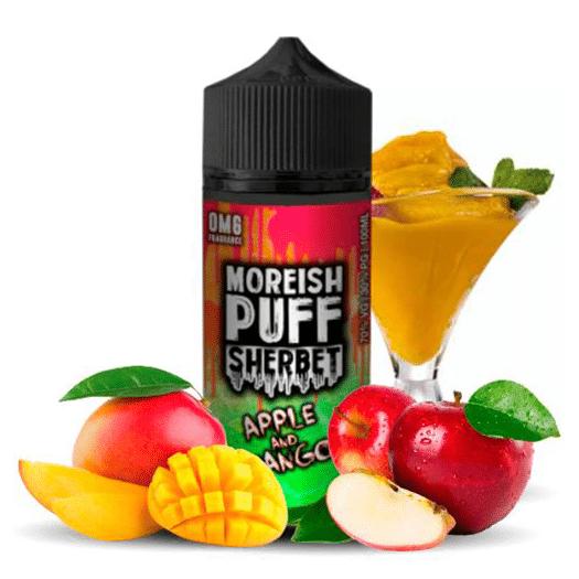 Moreish Puff SHERBET APPLE & MANGO 100ml - Liquidos Moreish Puff