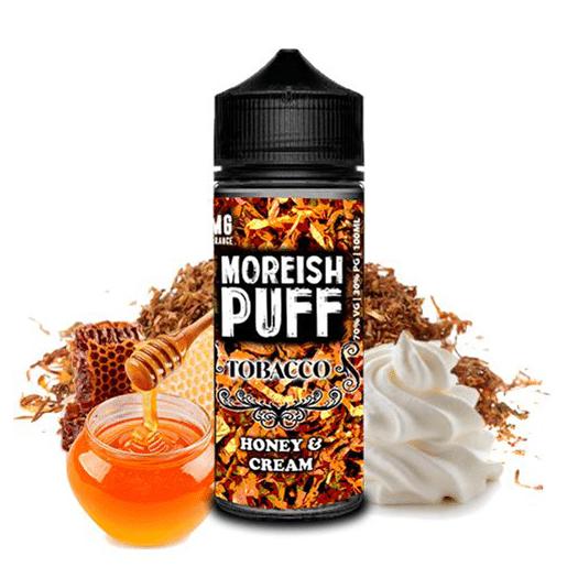 Moreish Puff Tobacco Honey And Cream 100ml - Liquidos Moreish Puff 100 ml