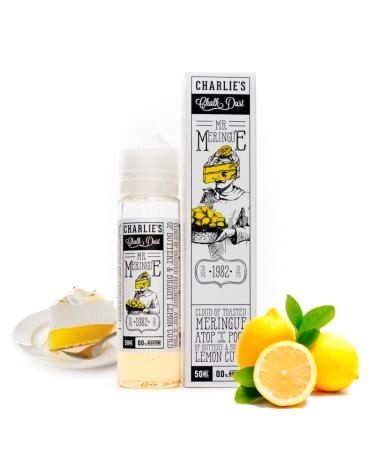 MR MERINGUE - Charlies Chalk Dust 50ml + Nicokit Gratis ✭ Líquidos para Vapear