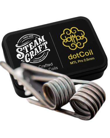 MTL Dual-Core Pro Alien Clapton NI80 0.72Ω (2pcs) - Dotmod x Steam Craft