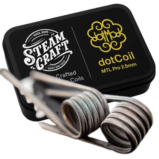 MTL Dual-Core Pro Alien Clapton NI80 0.72Ω (2pcs) - Dotmod x Steam Craft