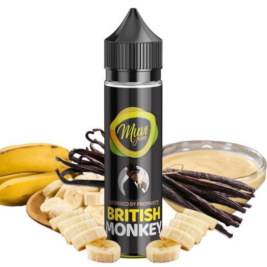 Muvi Juices British Monkey! 15ml (Adicione Base e deixe marinar)