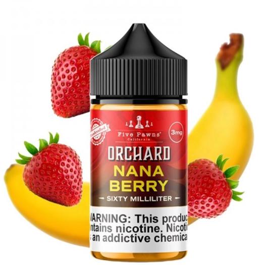 Nana Berry Orchard Blends 50ml + Nicokit gratis - Five Pawns✅