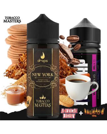 New York 10ml/120 Longfill Drops Tobacco Masters