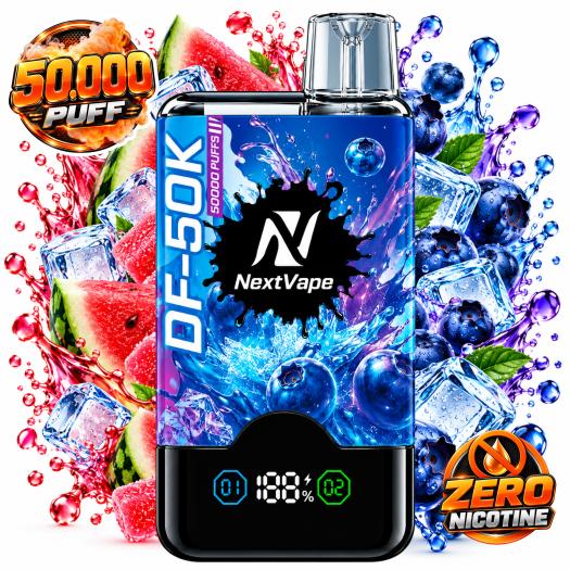 Nextvape DF-50K 50.000 Puffs | Watermelon Candy & Blueberry Ice