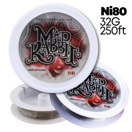 Nichrome 80 32G 250´ - Mad Rabbit Wire