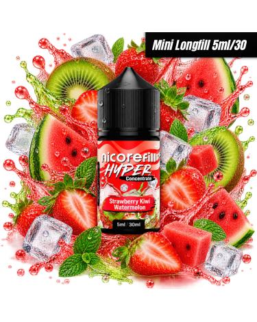 Nicorefill Hyper Strawberry Kiwi Watermelon Longfill 5/30ml
