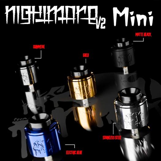 Nightmare V2 MINI RDA 25mm - Suicide Mods by Vaperz Cloud