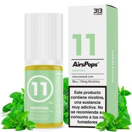 No.11 Menthol 10ml - 313 Airscream Sais de Nicotina