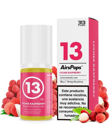 No.13 Lychee Raspberry 10ml - 313 Airscream Sais de Nicotina
