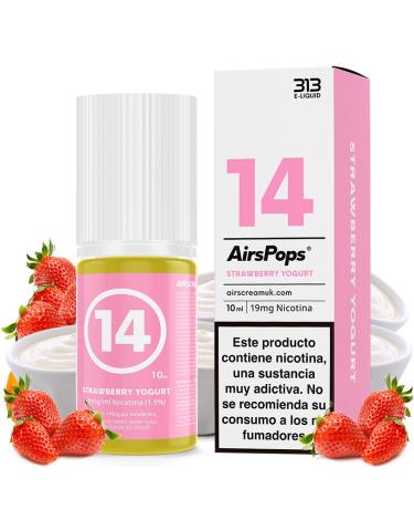 No.14 Strawberry Yogurt 10ml - 313 Airscream Sais de Nicotina