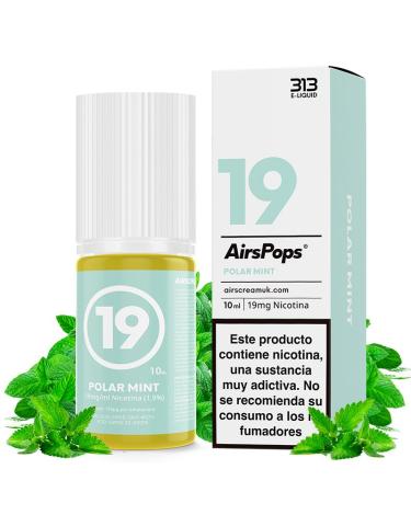 No.19 Polar Mint 10ml - 313 Airscream Sais de Nicotina