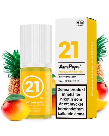 No.21 Mango Pineapple 10ml - 313 Airscream Sais de Nicotina