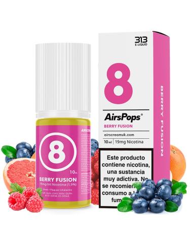 No.8 Berry Fusion 10ml - 313 Airscream Sais de Nicotina