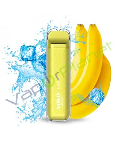 Novo Bar 600puffs Banana Ice - Smoktech 20mg - POD DESCARTÁVEL