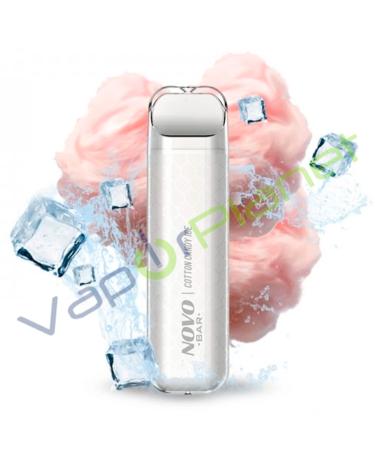 Novo Bar 600puffs Cotton Candy Ice - Smoktech 20mg - POD DESCARTÁVEL