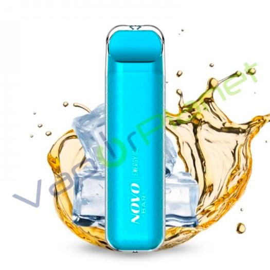 Novo Bar 600puffs Energy Ice - Smoktech 20mg - POD DESCARTÁVEL