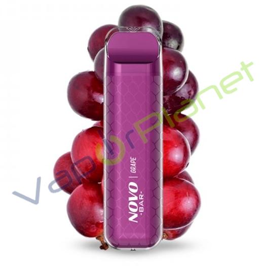 Novo Bar 600puffs GRAPE - Smoktech 20mg - POD DESCARTÁVEL