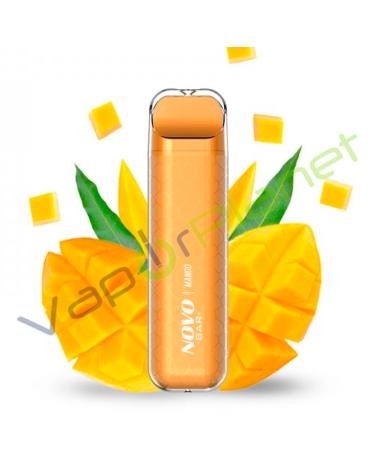 Novo Bar 600puffs Mango - Smoktech 20mg - POD DESCARTÁVEL