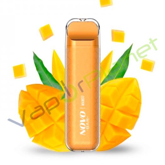 Novo Bar 600puffs Mango - Smoktech 20mg - POD DESCARTÁVEL
