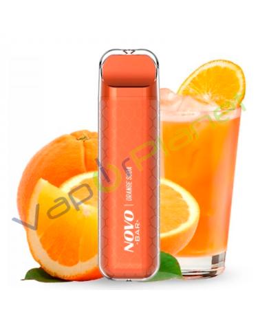 Novo Bar 600puffs Orange Soda - Smoktech 20mg - POD DESCARTÁVEL
