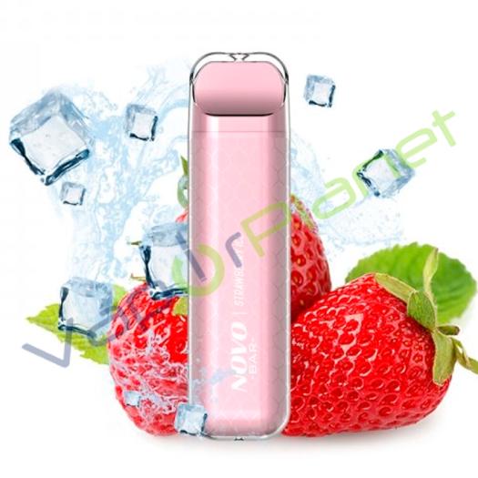 Novo Bar 600puffs Strawberry Ice - Smoktech 20mg - POD DESCARTÁVEL
