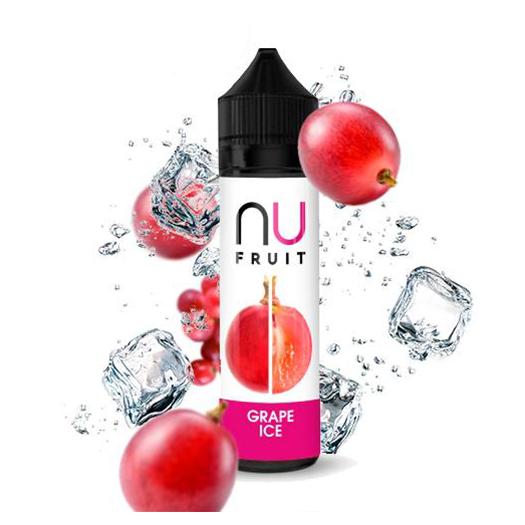 ▷ NU Fruit Grape Ice 50ml + 10ml Nicokit Gratis 【60ml】