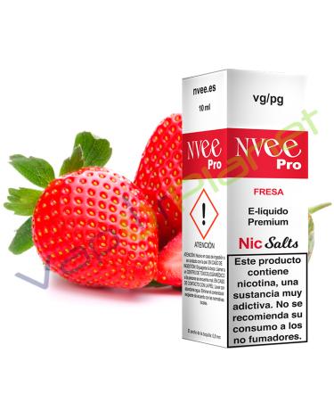 NVEE Morango 10ml - Sales de Nicotina