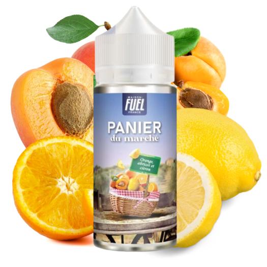 Orange Abricot Citron 100ml + NIcokits - Panier by Maison Fuel