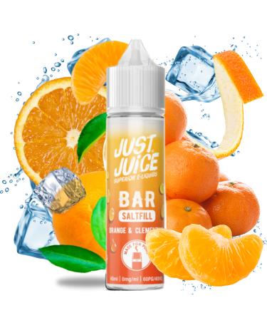 Orange Clementine Bar Saltfill Just Juice 40ml/60