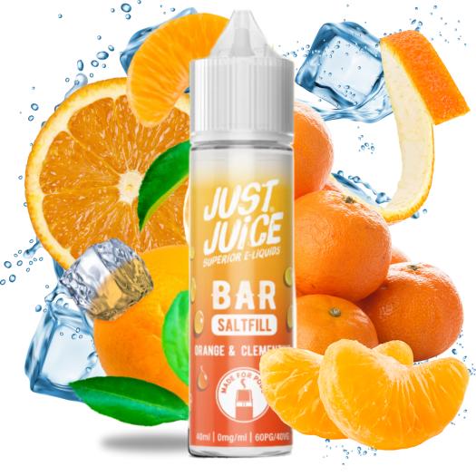 Orange Clementine Bar Saltfill Just Juice 40ml/60