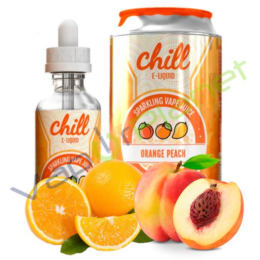 ORANGE PEACH Chill Eliquids 50 ML + 10 ml Nicokit Gratis