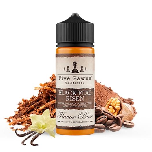 Original Black Flag Risen 100ml + Nicokits gratis - Five Pawns Legacy