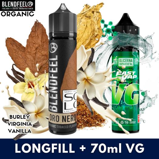 ORO NERO 20ml/60 (Longfill) Blendfeel + 70ml VG Fast
