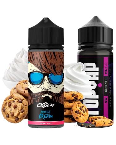 Ossem Cookies & Cream Creamy Premium Series Longfill 16ml/120