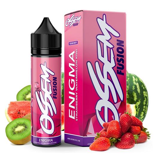 Ossem Fusion Enigma Morango Melancia Kiwi 50ml + Nicokit Grátis