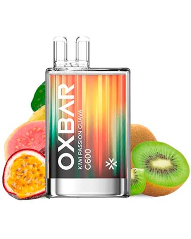 Oxbar Descartável G600 Kiwi Passionfruit Guava 20mg