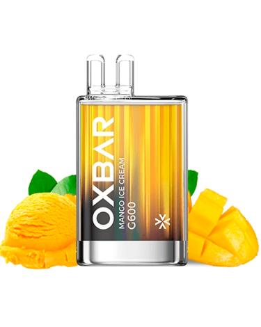 Oxbar Descartável G600 Mango Ice Cream 20mg