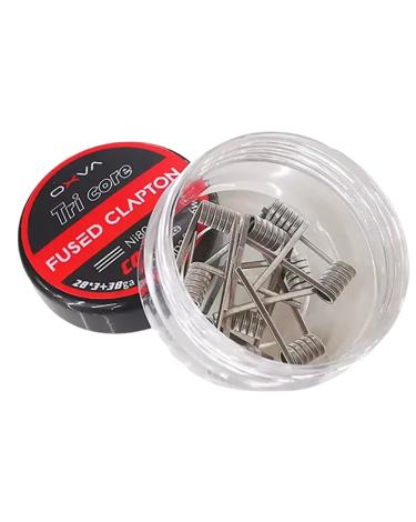 Oxva Tri Core Fused Clapton 0.36 Ohm Ni80 (10 coils)