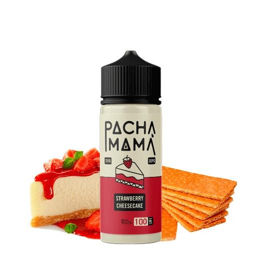 ▲ Pachamama Desserts Strawberry Cheesecake 100ml + Nicokits Gratis