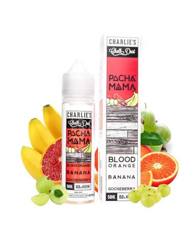 ▲ PACHAMAMA eJuice BLOOD ORANGE BANANA 50 ml + Free Nicokit