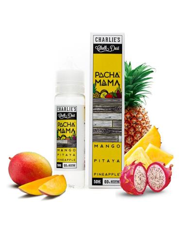 ▲ PACHAMAMA eJuice MANGO PITAYA PINEAPPLE 50 ml + Nicokit Gratis